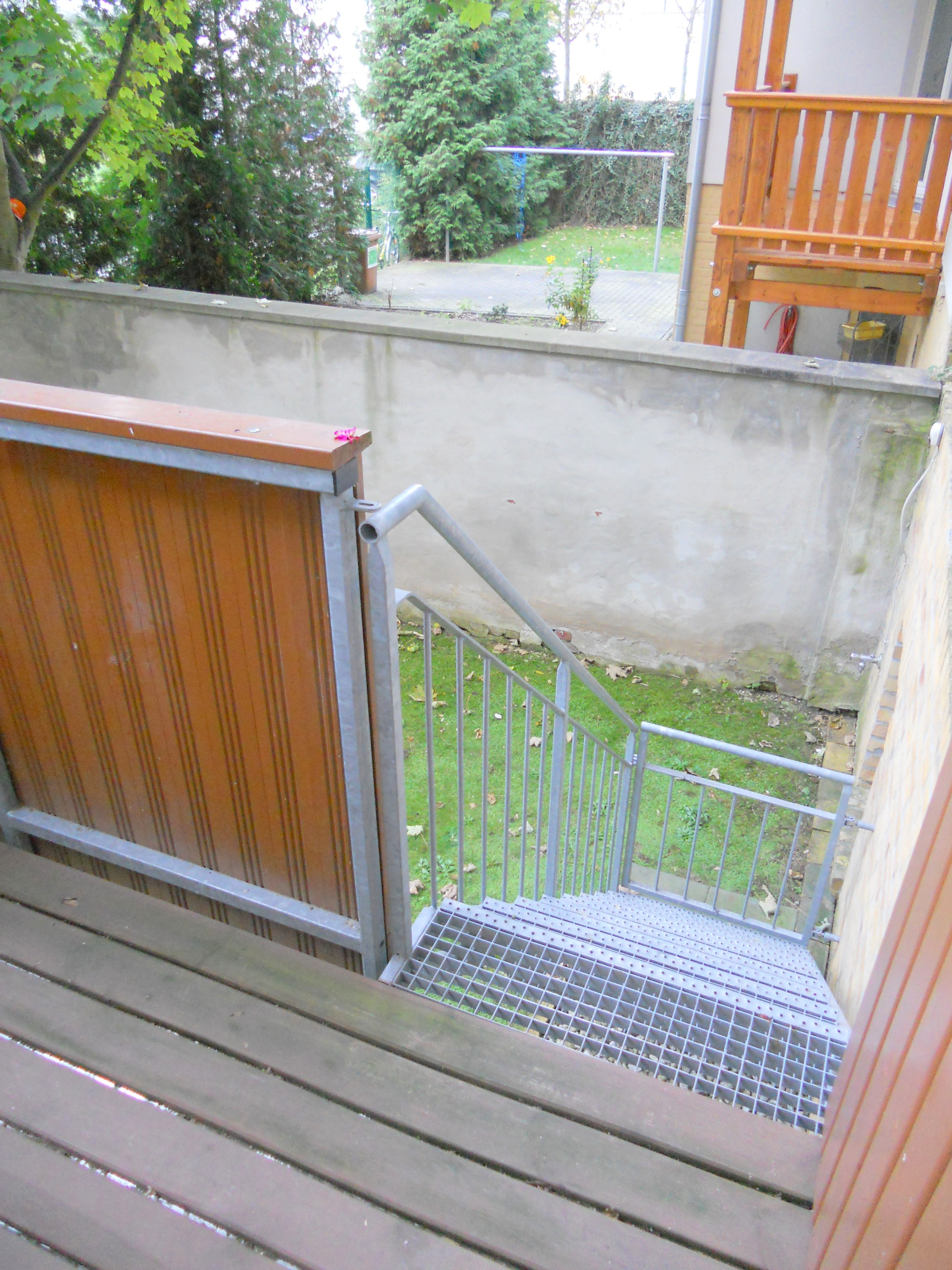 Balkon mit Hofzugang